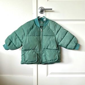 Zara Puffer Jacket, size 2-3 years